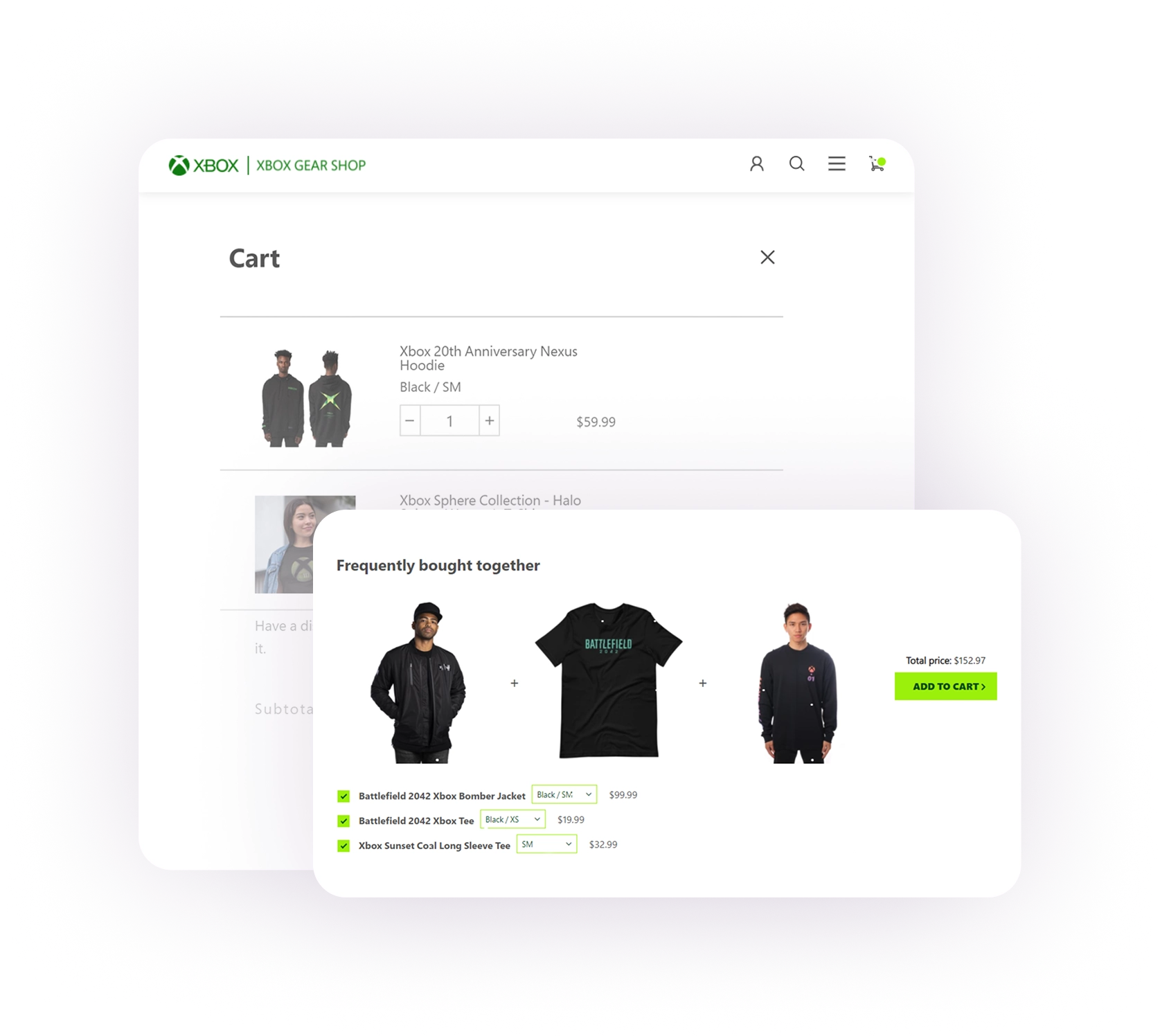 FBT on cart page