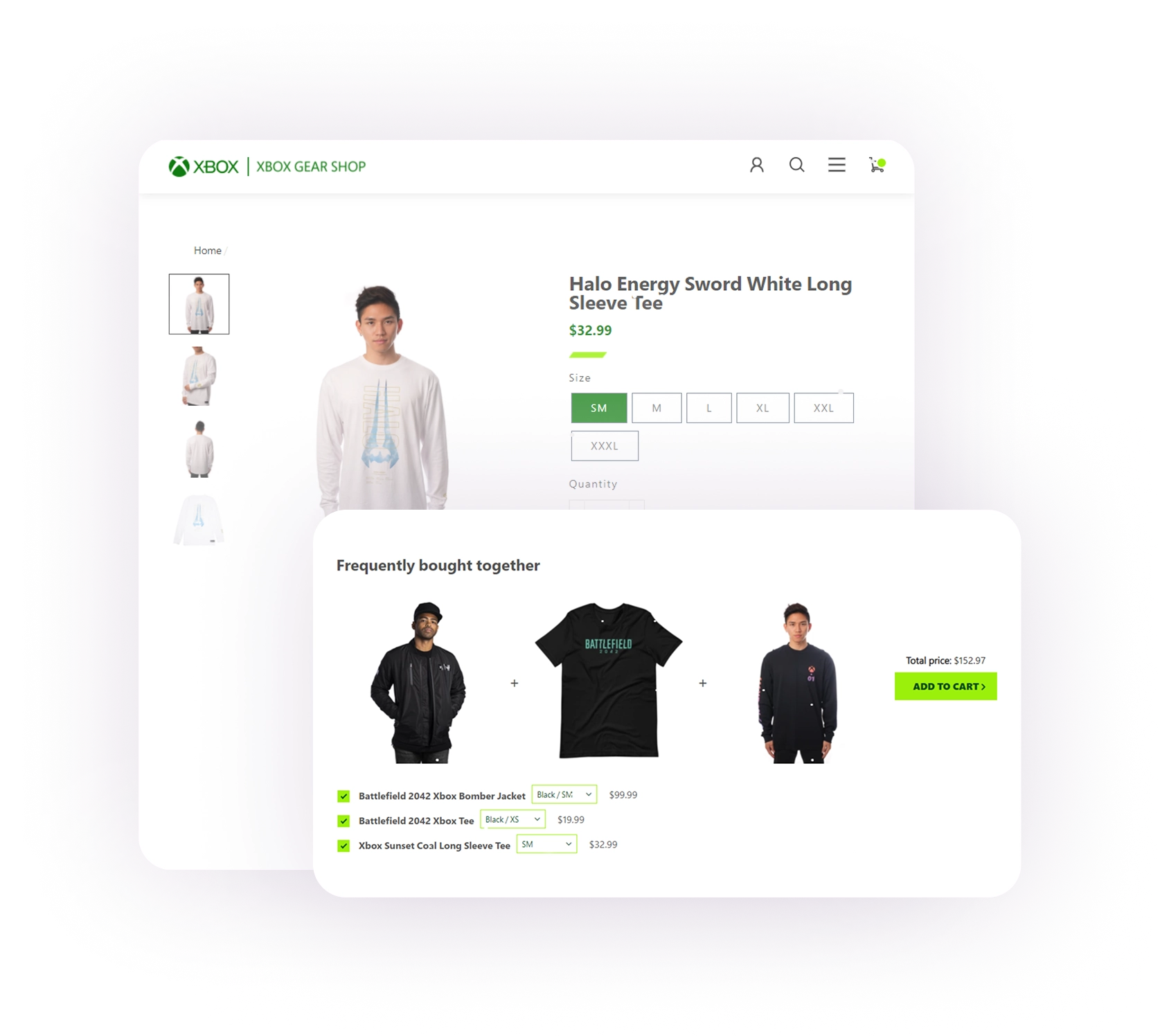 FBT on product page