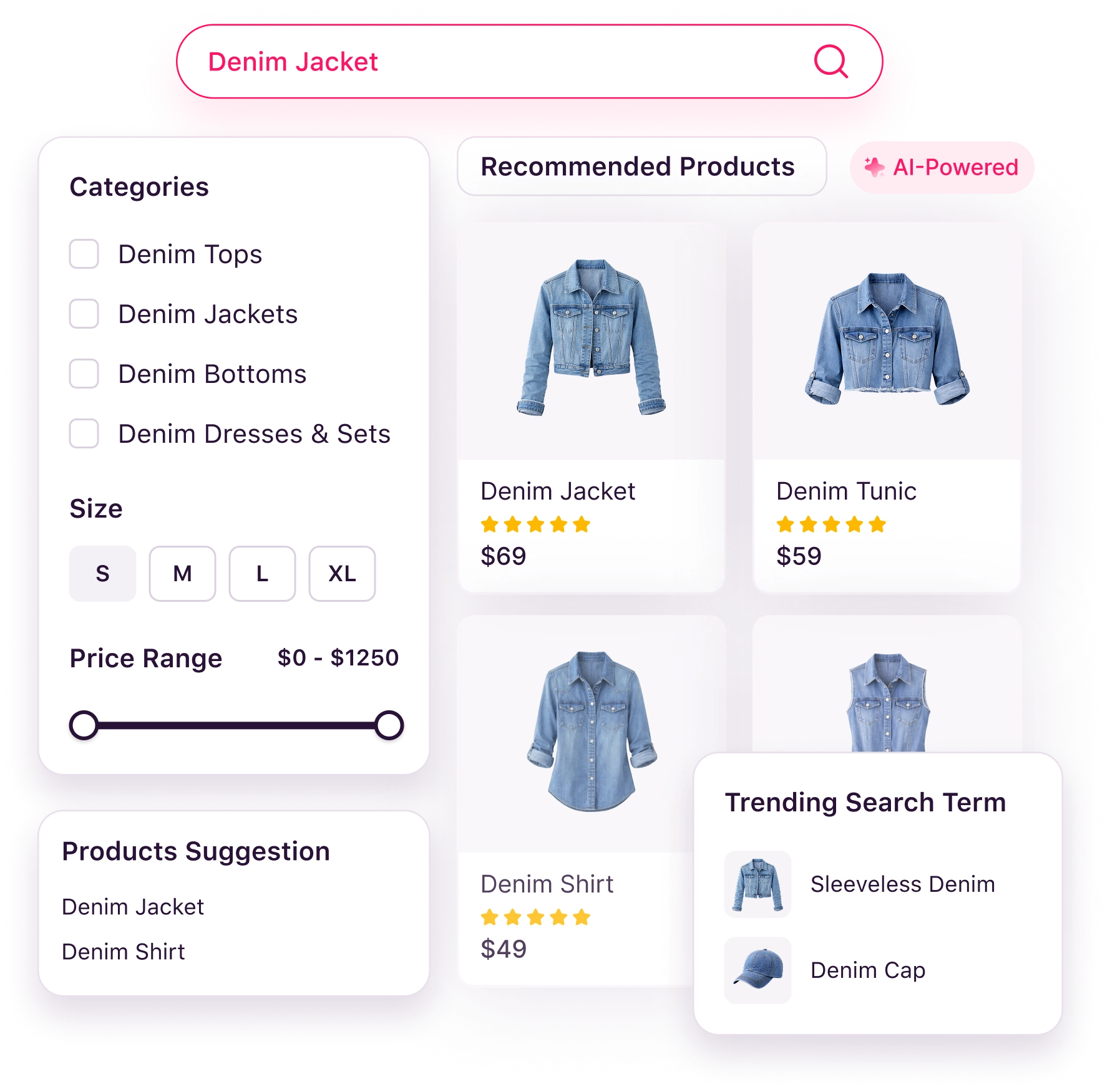 WISER Intelli Search & Filter preview