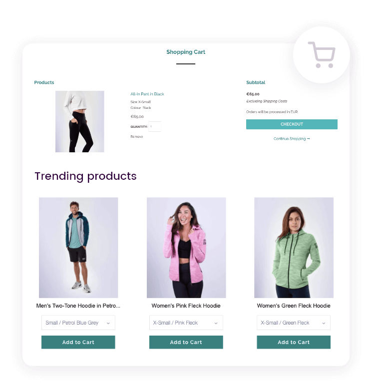 Upsell and cross-sell
