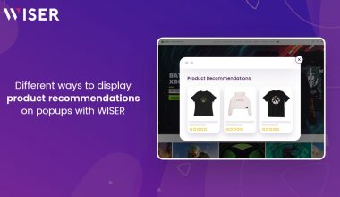 product recommendations on popups