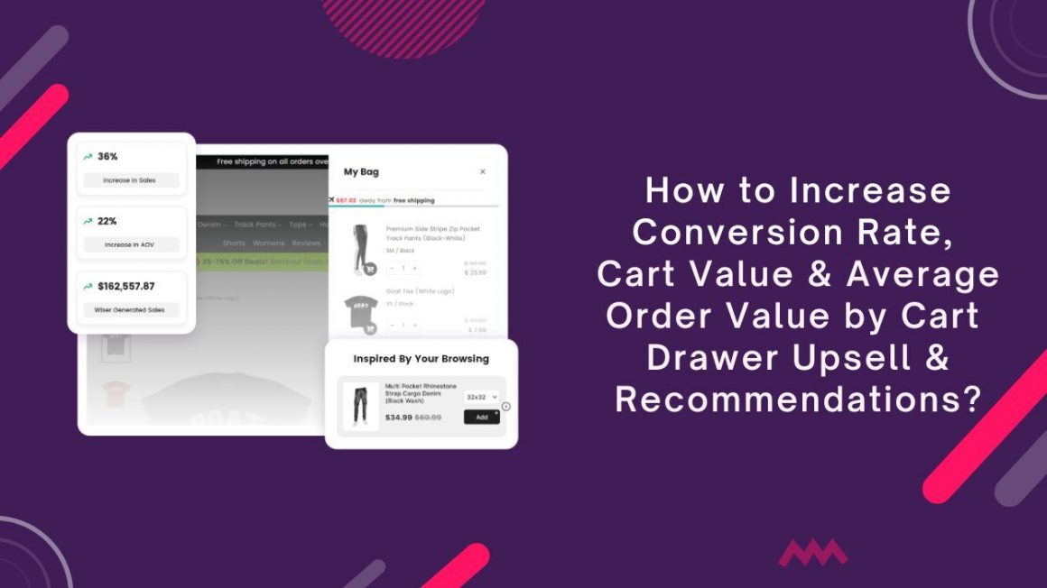 cart drawer upselling and recommendations