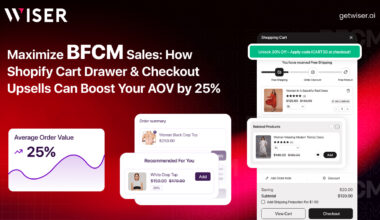 Shopify cart drawer upsell