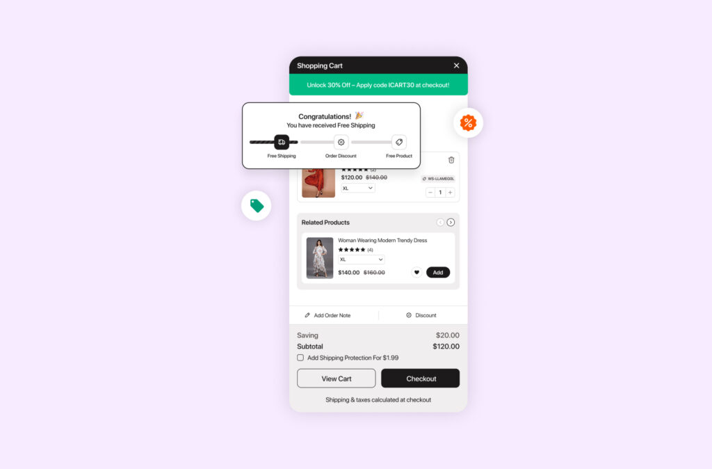 Shopify Product recommendation Upsell and cross sell