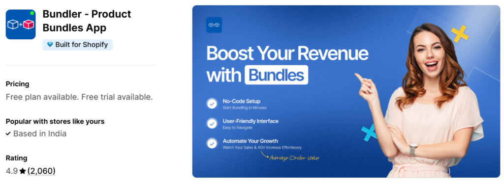 Bundler - product bundle builder page app