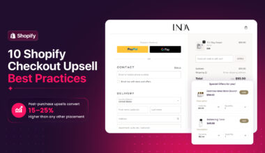 Shopify checkout upsell best practices