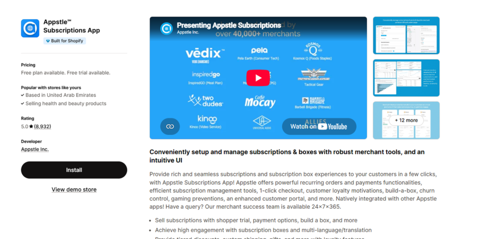Top Subscription apps for Shopify stores