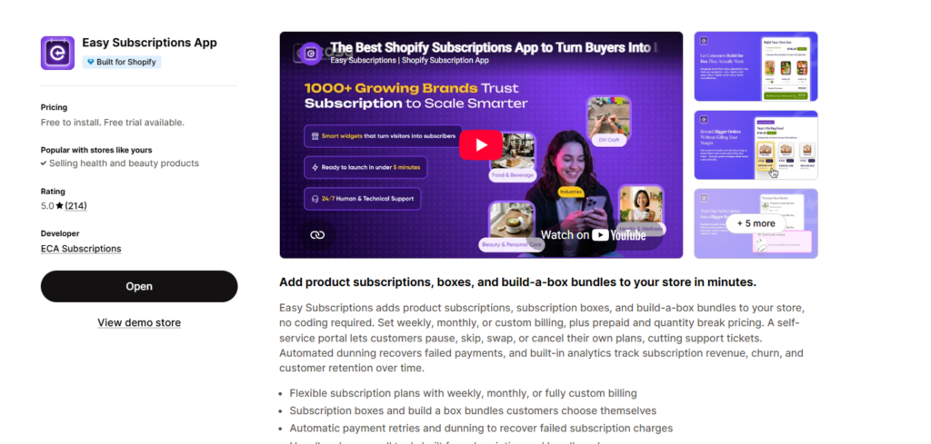 Best Subscription apps for Shopify stores