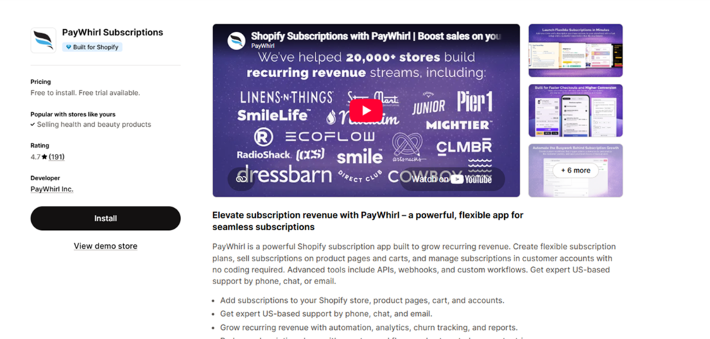 Shopify Subscription apps 2026