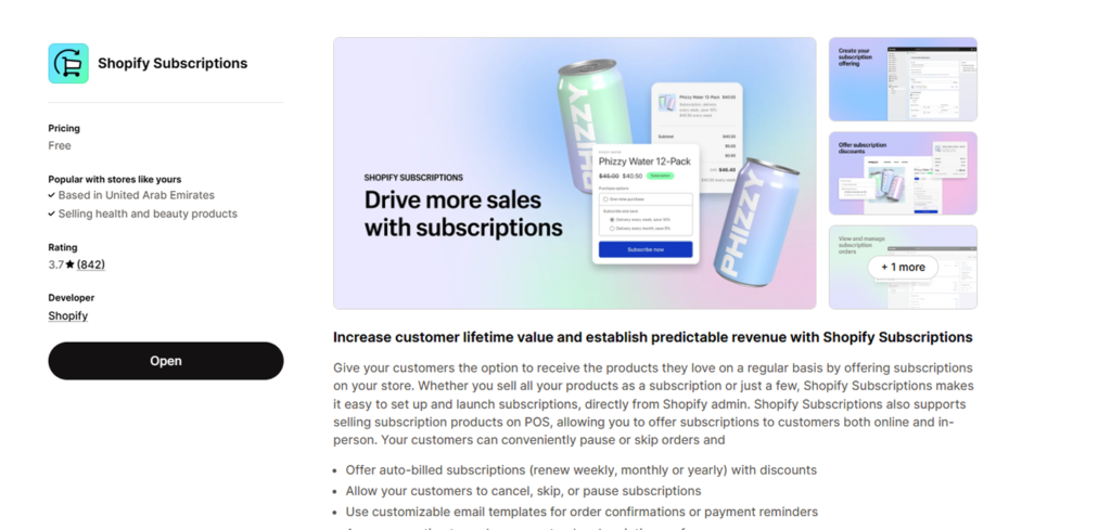 Shopify Subscription apps 2026