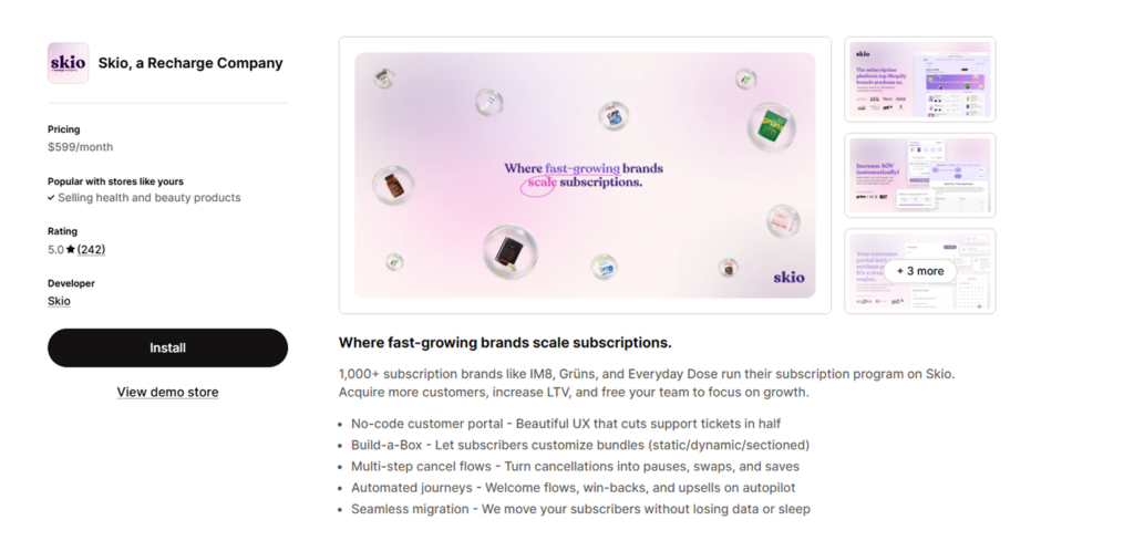 Best Shopify Subscription apps