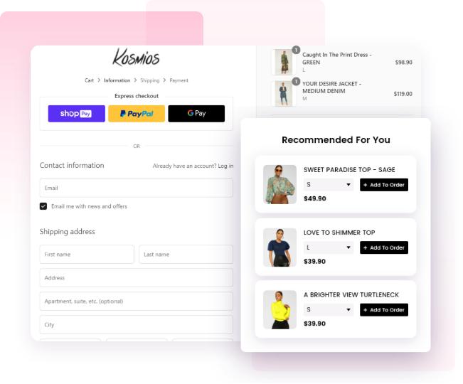 best product recommendations app for Shopify